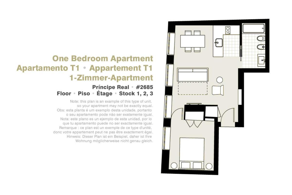 Lisbon Serviced Apartments - Principe Real Exterior foto